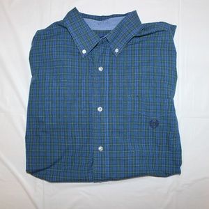 Chaps Plaid Men's Button Up Shirt